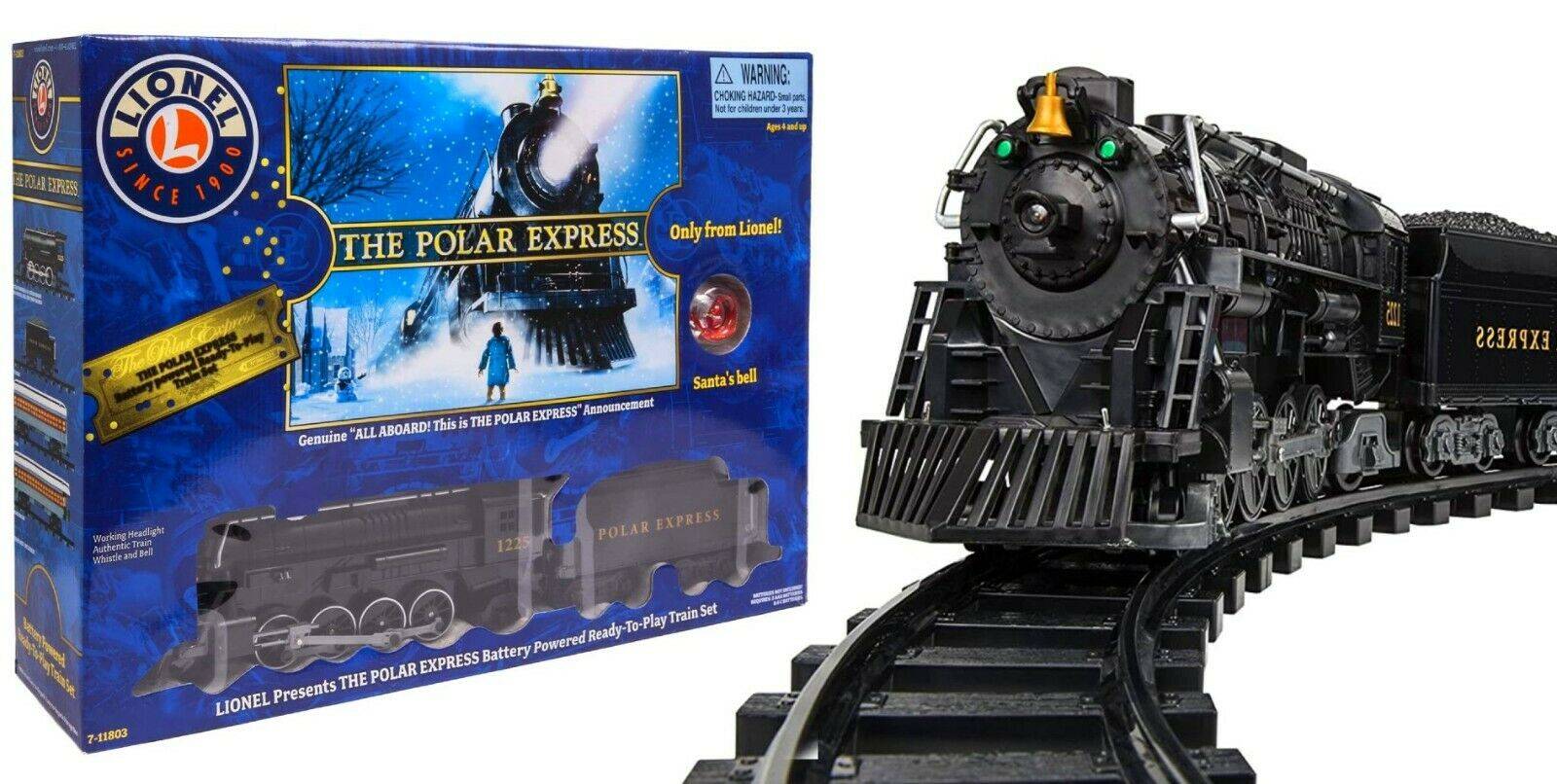 lionel the polar express battery operated mini train set standard
